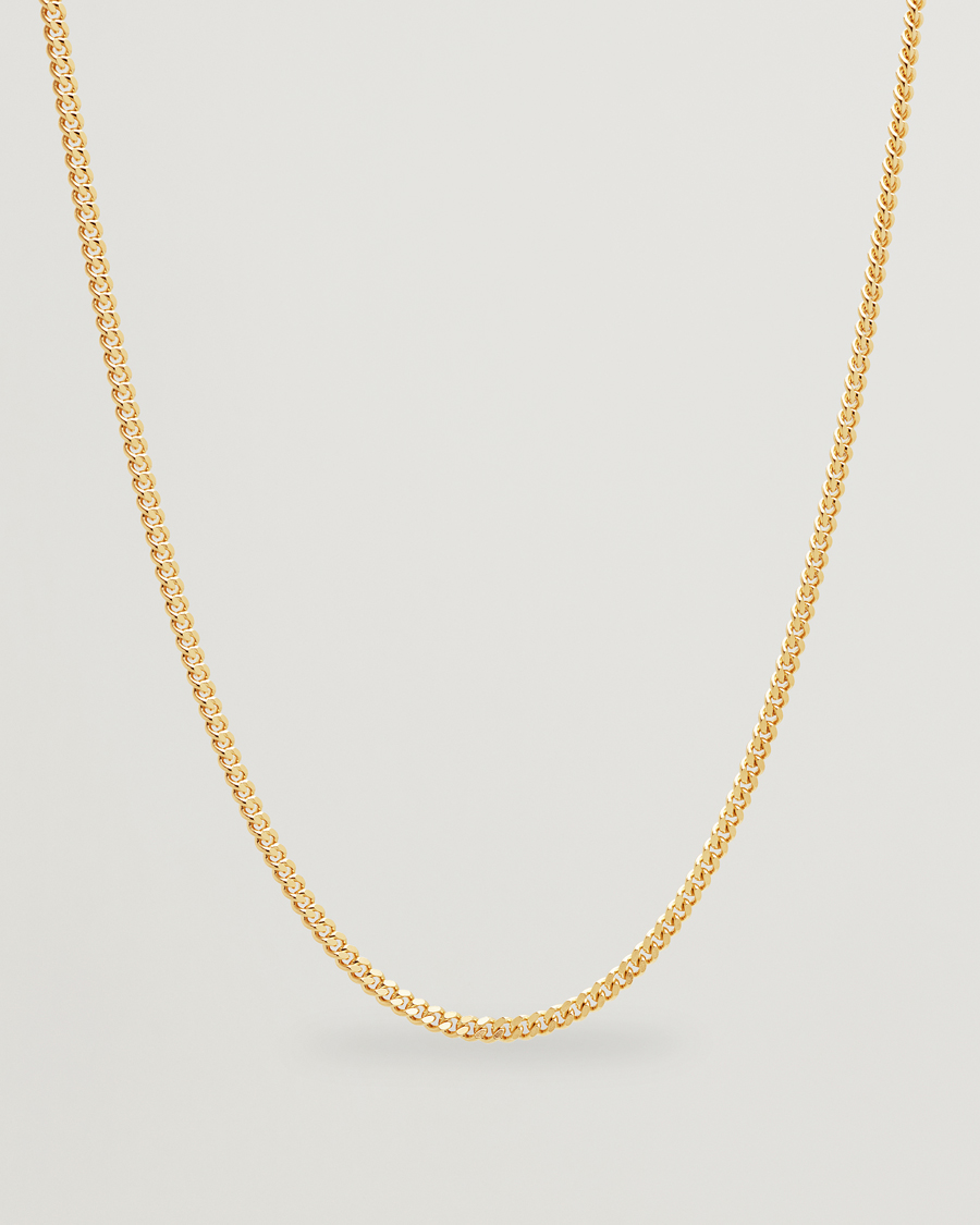 Herr | Smycken | Tom Wood | Curb Chain M Necklace Gold