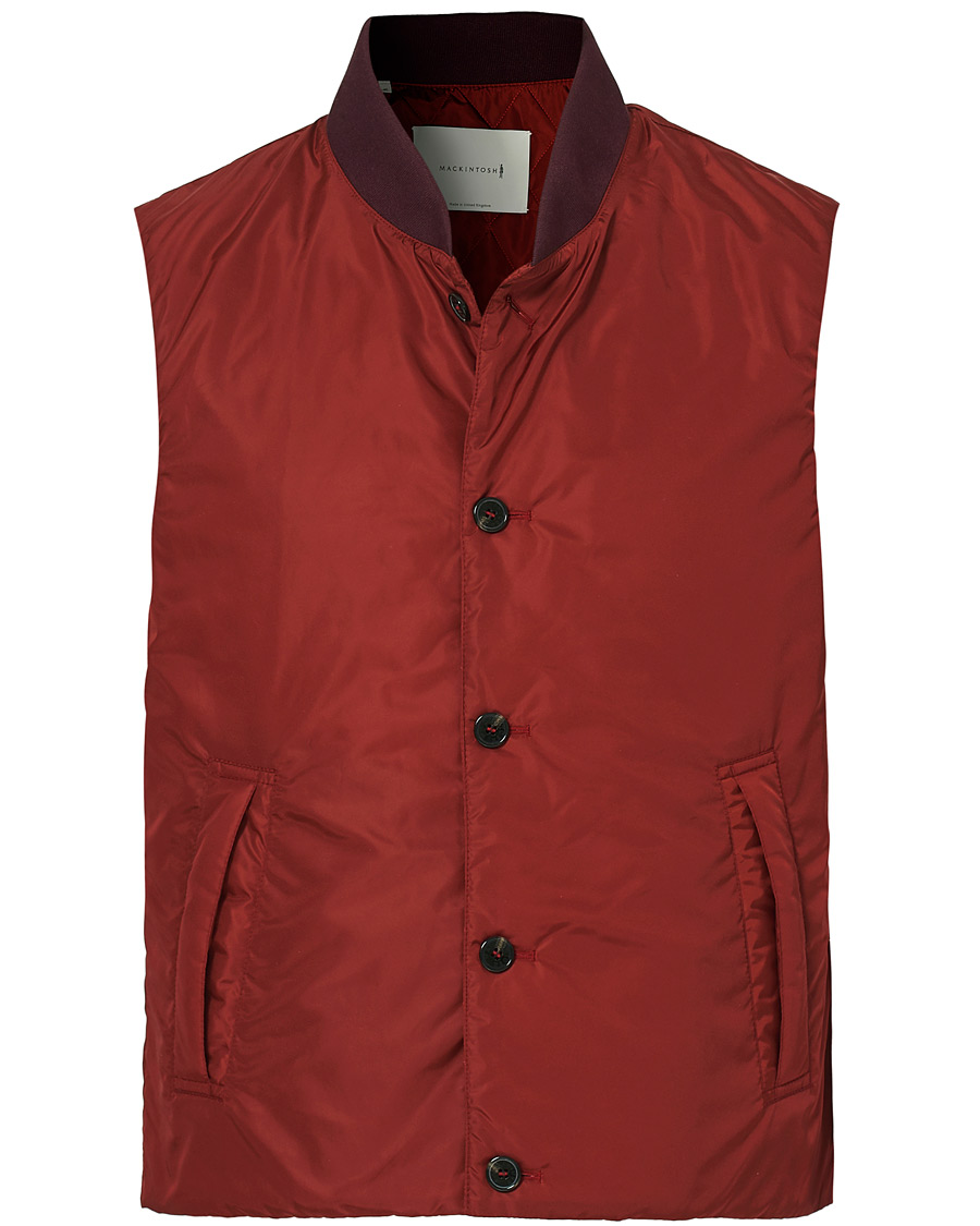 Herr | Jackor | Mackintosh | Dundee Padded Liner Brick Red