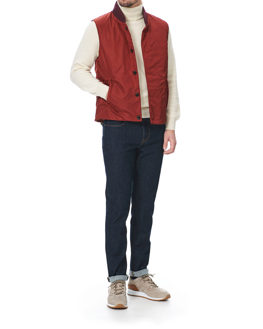 Herr | Jackor | Mackintosh | Dundee Padded Liner Brick Red