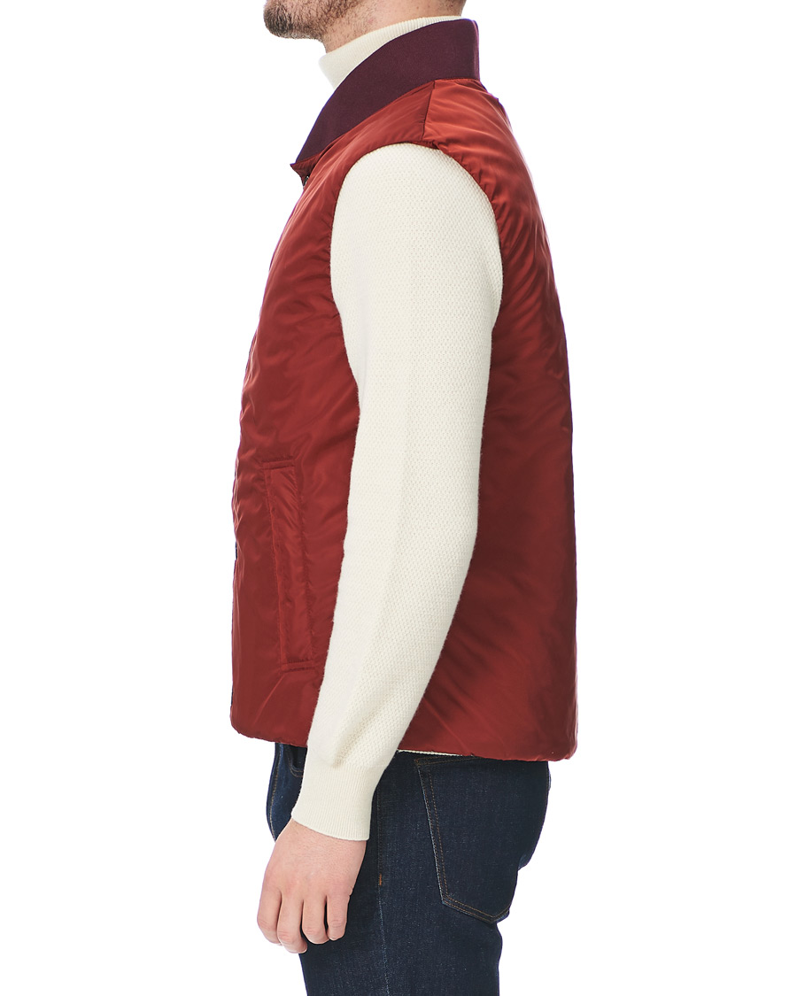 Herr | Jackor | Mackintosh | Dundee Padded Liner Brick Red