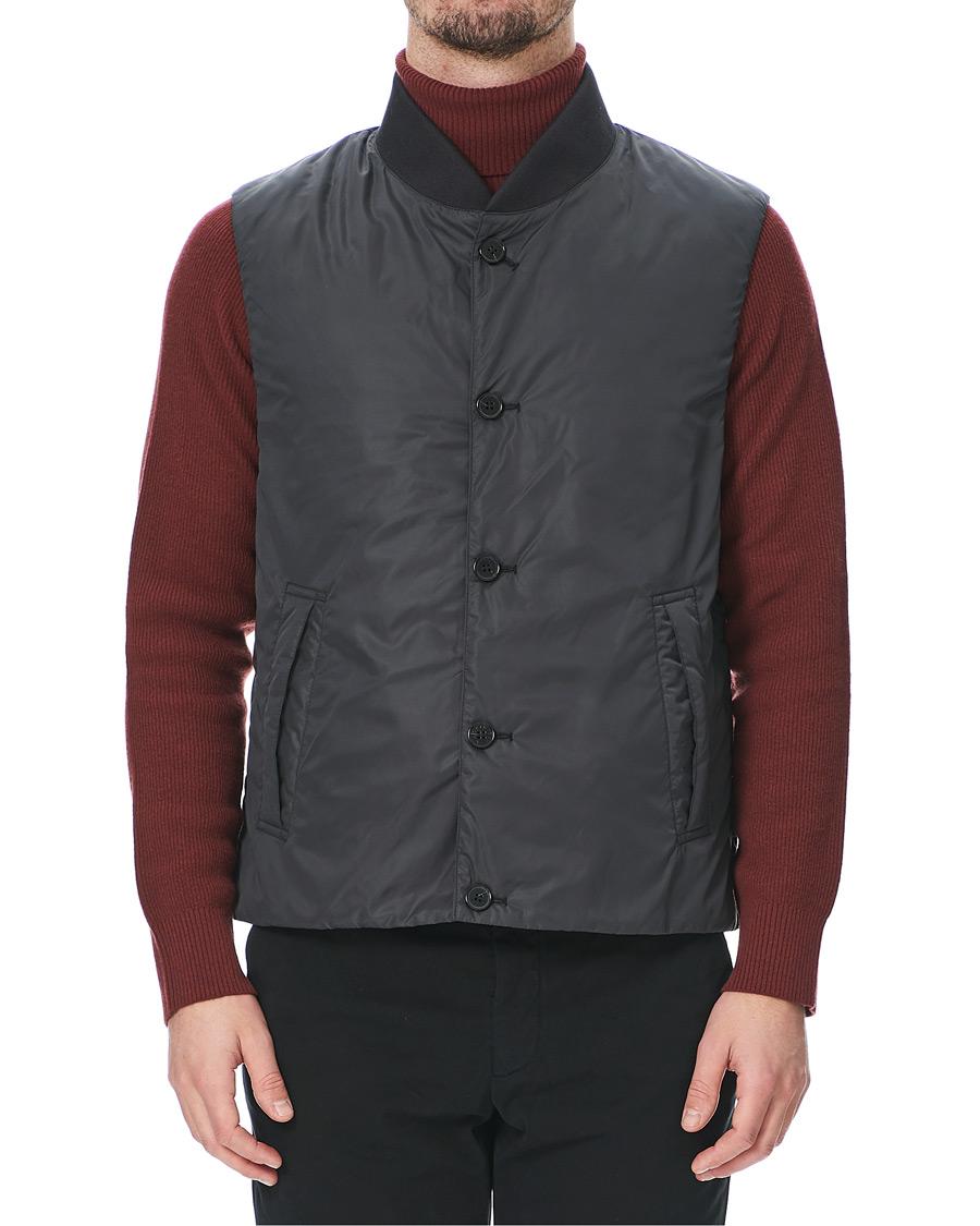 Herr | Jackor | Mackintosh | Dundee Padded Liner Charcoal