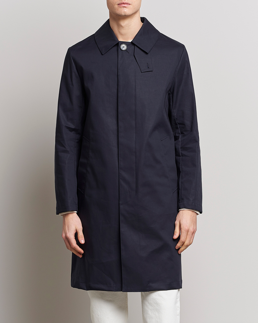 Herr | Dressade jackor | Mackintosh | Manchester Car Coat Navy