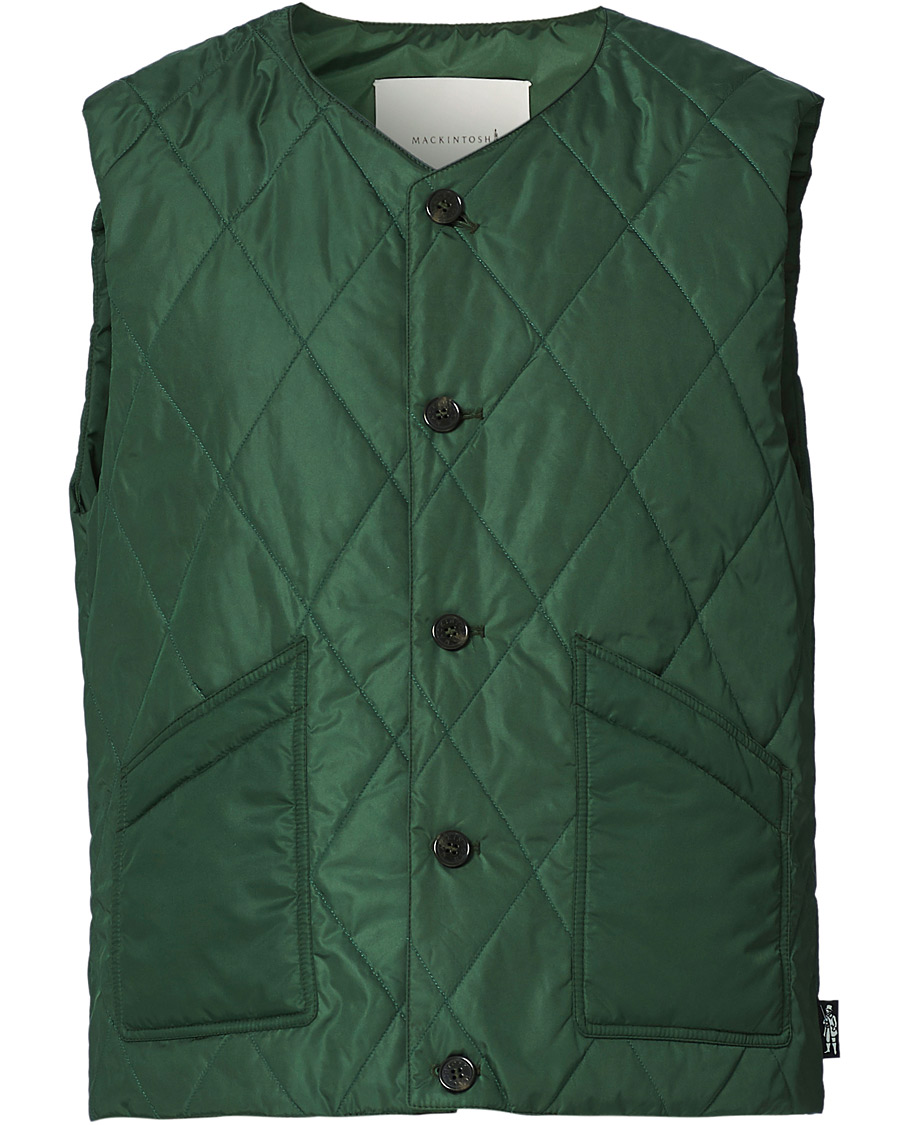 Herr | Jackor | Mackintosh | Hig Quilted Liner Green