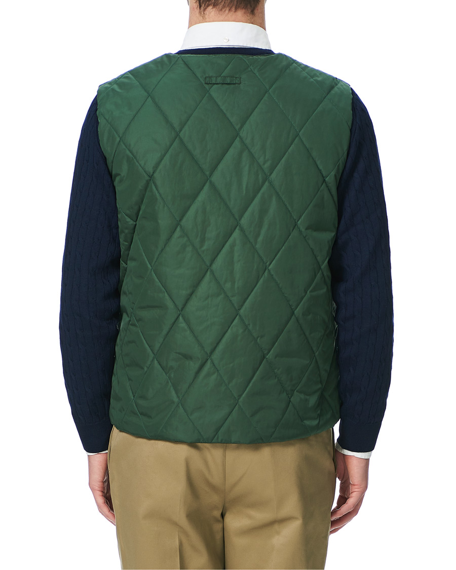 Herr | Jackor | Mackintosh | Hig Quilted Liner Green