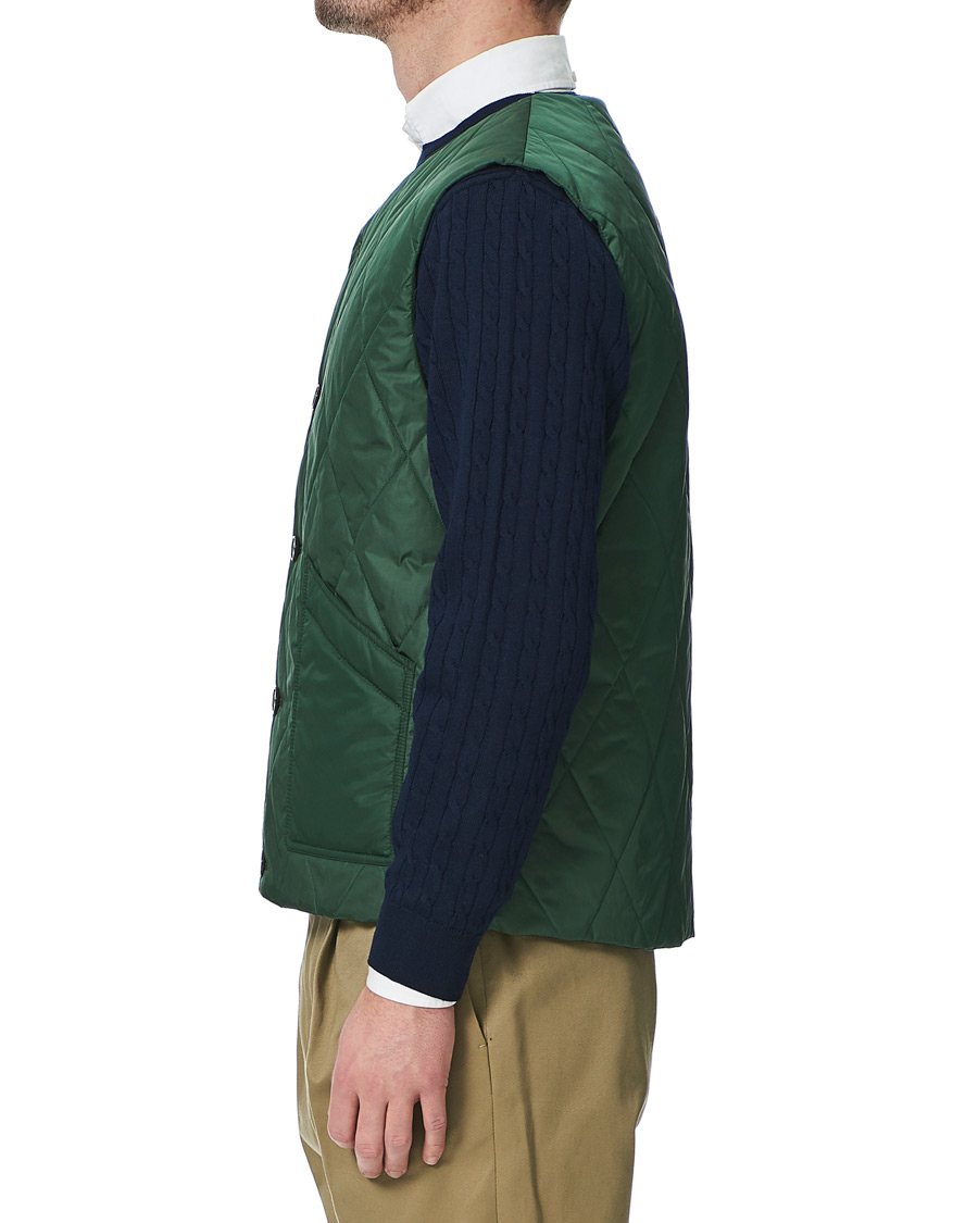 Herr | Jackor | Mackintosh | Hig Quilted Liner Green