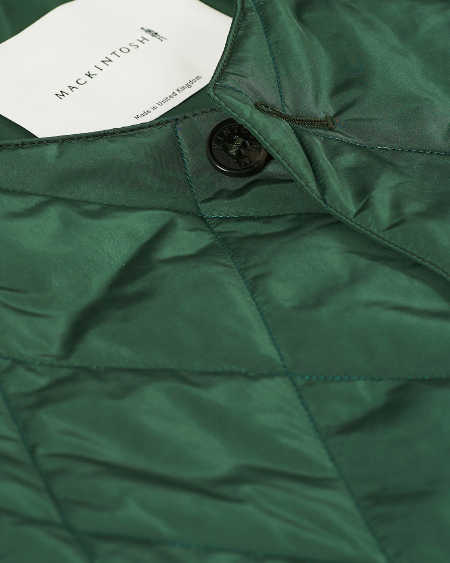 Herr | Jackor | Mackintosh | Hig Quilted Liner Green