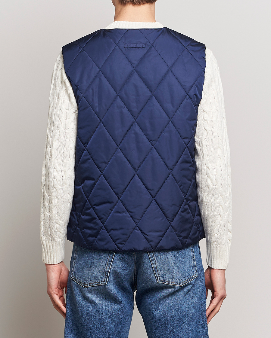 Herr | Västar | Mackintosh | Hig Quilted Liner Blue