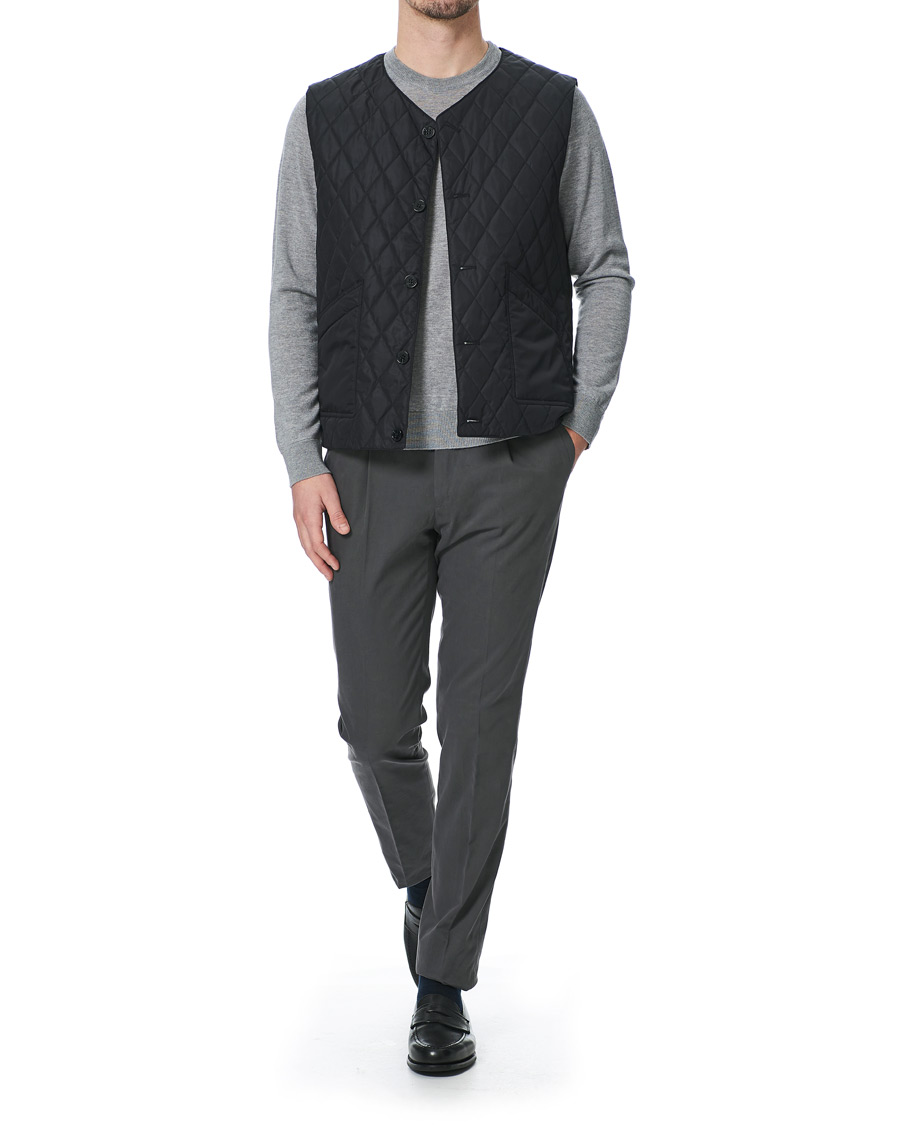 Herr | Jackor | Mackintosh | Hig Quilted Liner Black