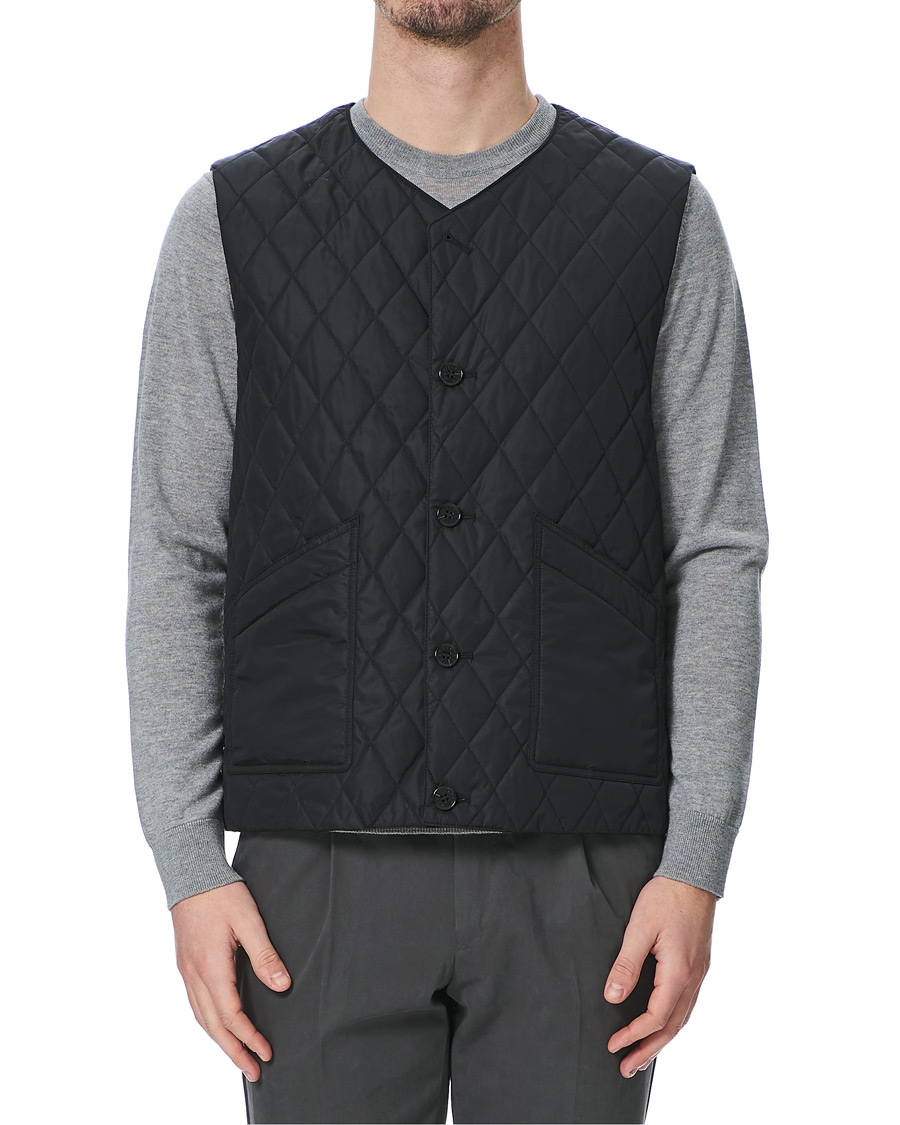 Herr | Jackor | Mackintosh | Hig Quilted Liner Black