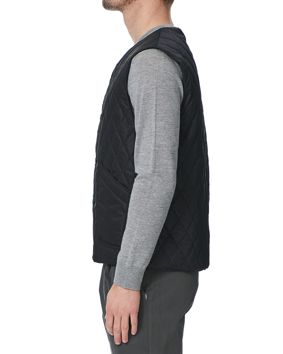 Herr | Jackor | Mackintosh | Hig Quilted Liner Black