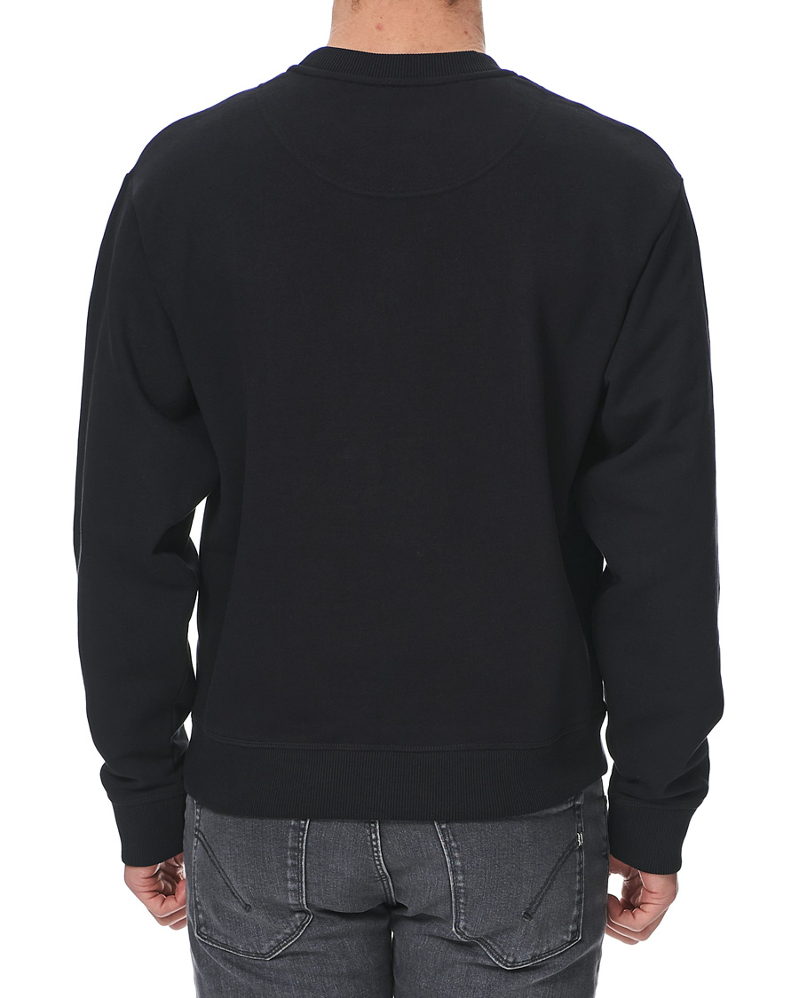 Herr | Tröjor | KENZO | Velvet Tiger Head Crew Neck Sweatshirt Black