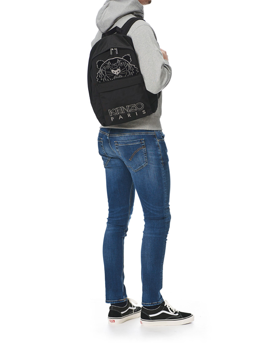 Herr | KENZO Tiger Backpack Black | KENZO | Tiger Backpack Black