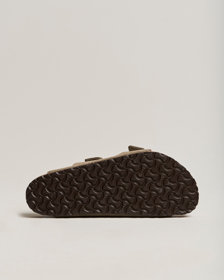 Herr | Sandaler & Tofflor | BIRKENSTOCK | Arizona Soft Footbed Taupe Suede