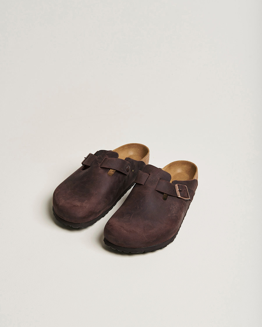 Herr | Sommaravdelningen | BIRKENSTOCK | Boston Classic Footbed Habana Oiled Leather