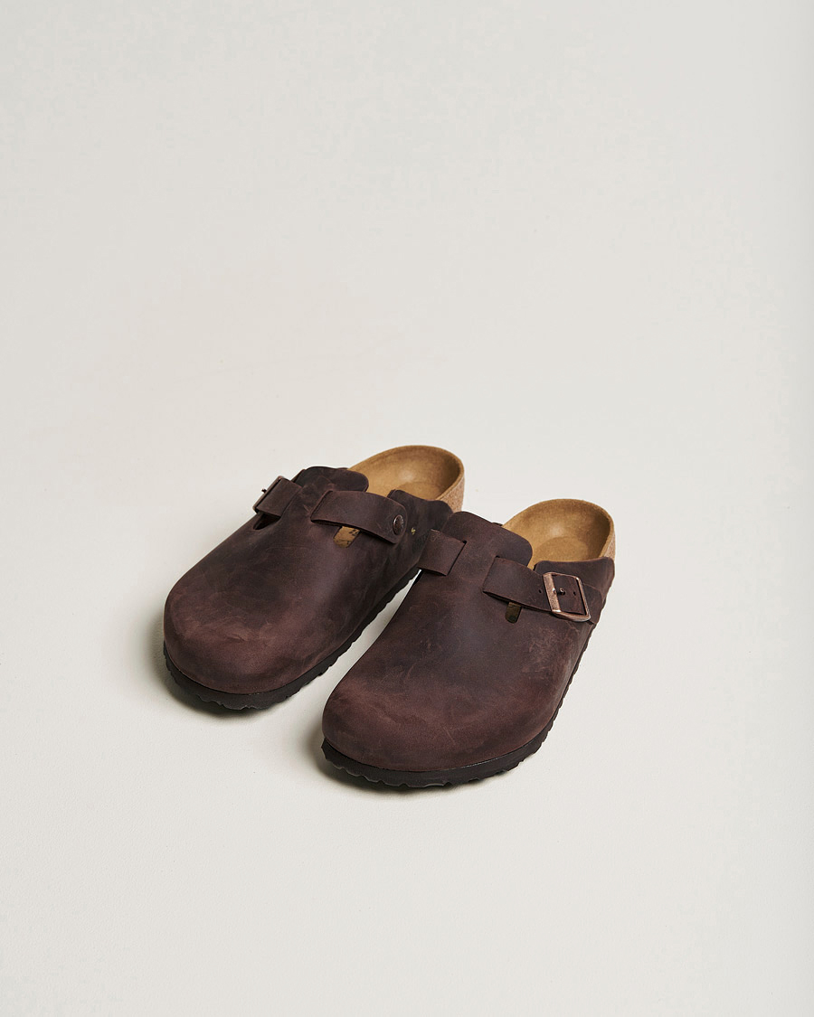 Herr | Avdelningar | BIRKENSTOCK | Boston Classic Footbed Habana Oiled Leather