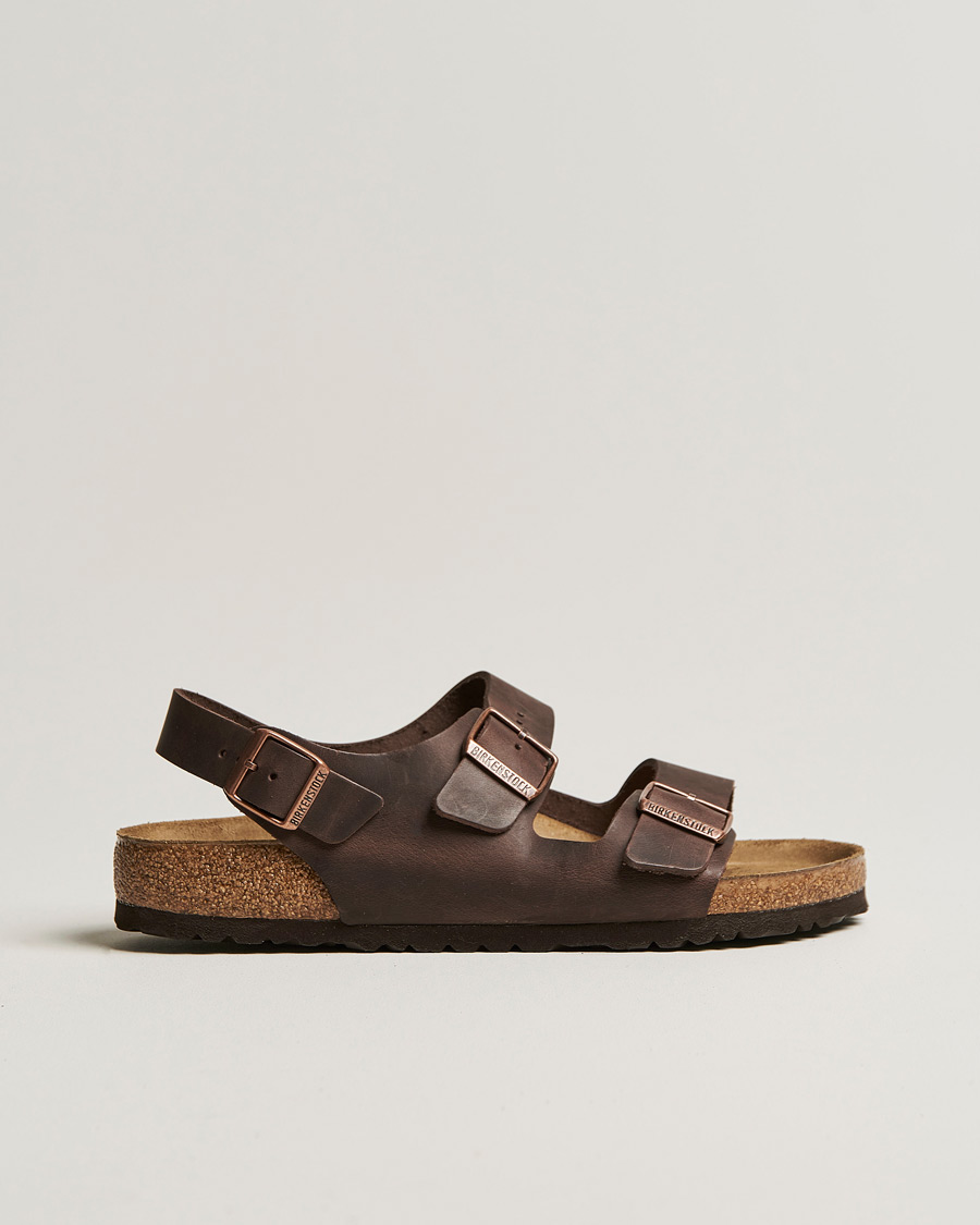 Herr | BIRKENSTOCK Milano Classic Footbed Habana Oiled Leather | BIRKENSTOCK | Milano Classic Footbed Habana Oiled Leather