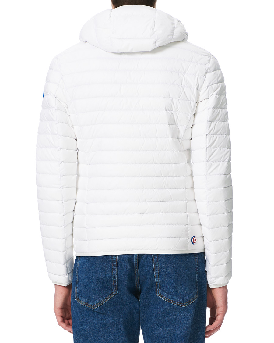 Herr | Jackor | Colmar | Lightweight Down Hooded Jacket White