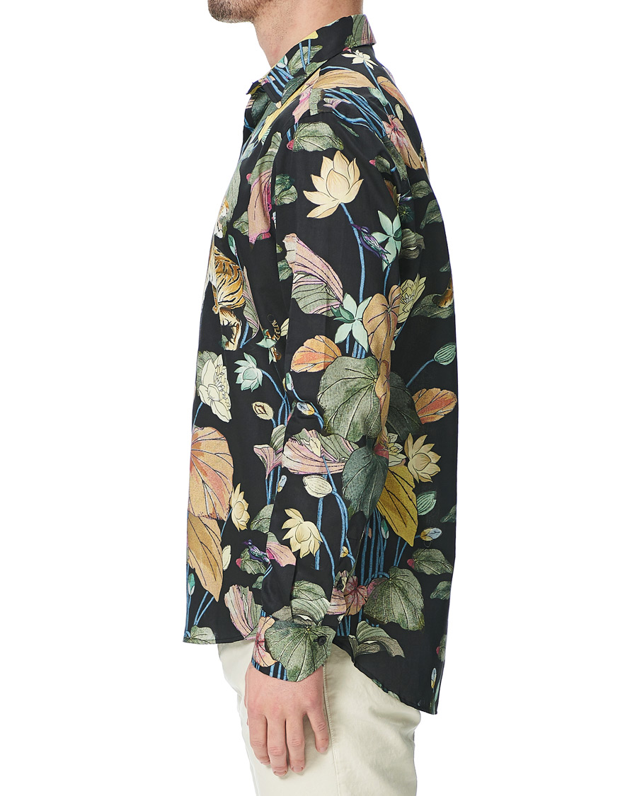 Herr | Skjortor | Etro | Oriental Tiger Printed Shirt Black