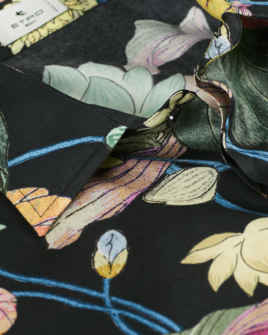 Herr | Skjortor | Etro | Oriental Tiger Printed Shirt Black