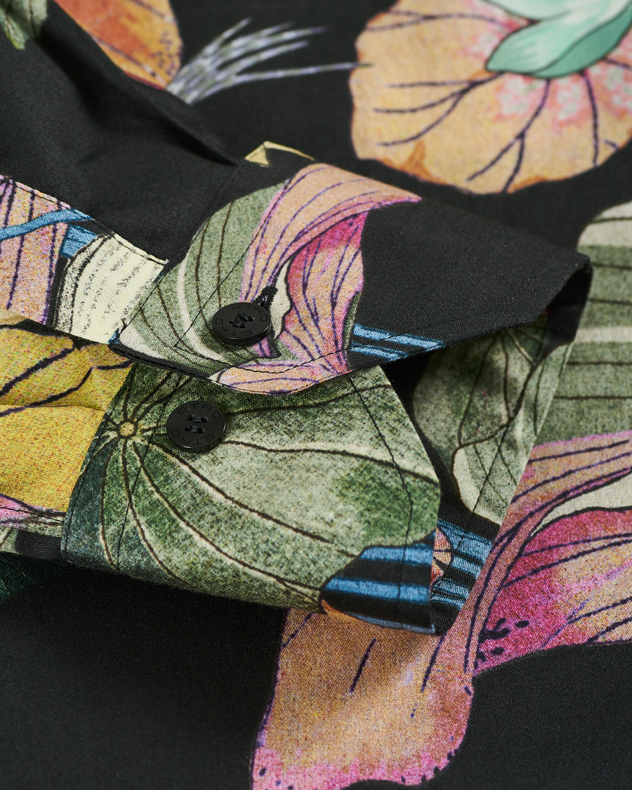 Herr | Skjortor | Etro | Oriental Tiger Printed Shirt Black