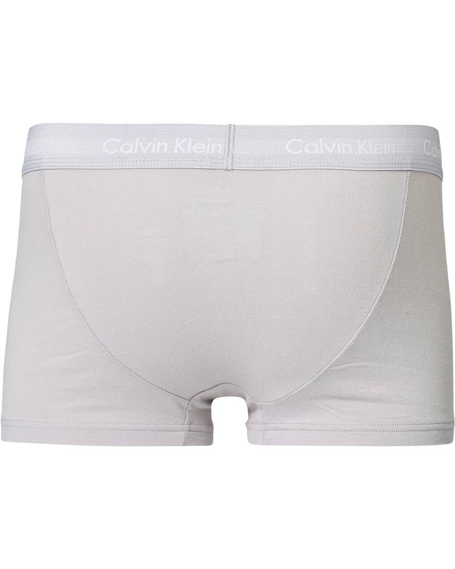 Herr | Underkläder | Calvin Klein | Cotton Stretch Low Rise Trunk 3-Pack Jada Sea/Sky High/Silver