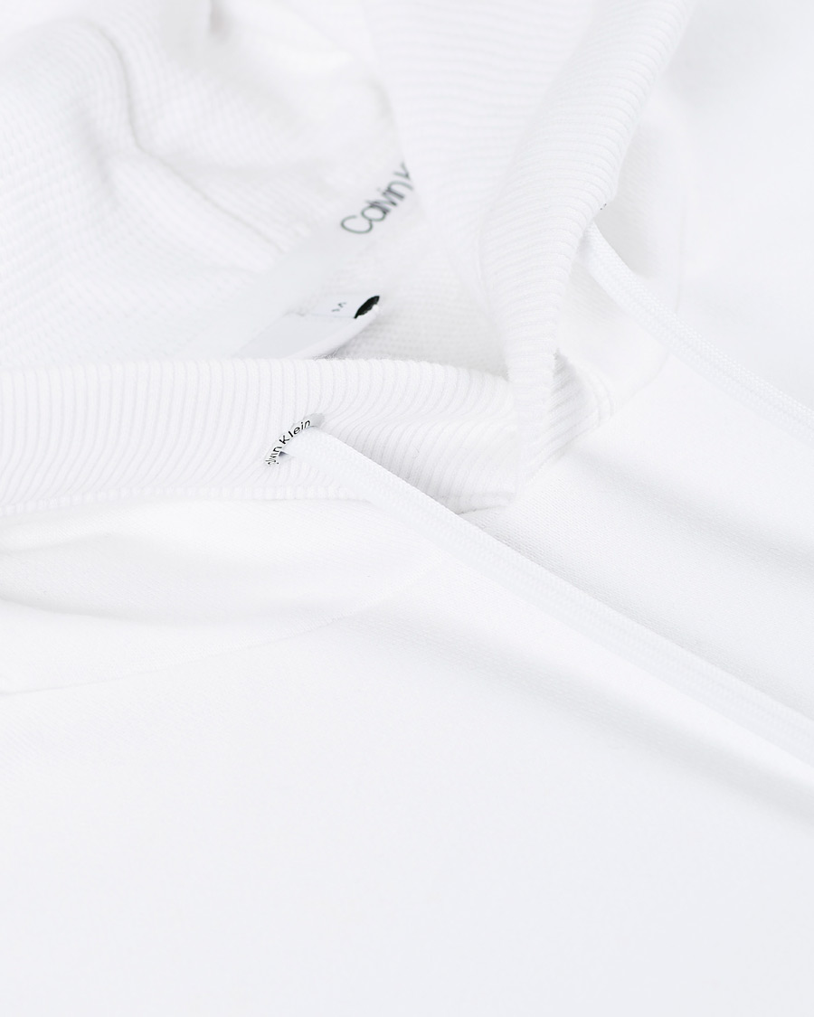 Herr | Tröjor | Calvin Klein | Small Chest Logo Hoodie Bright White
