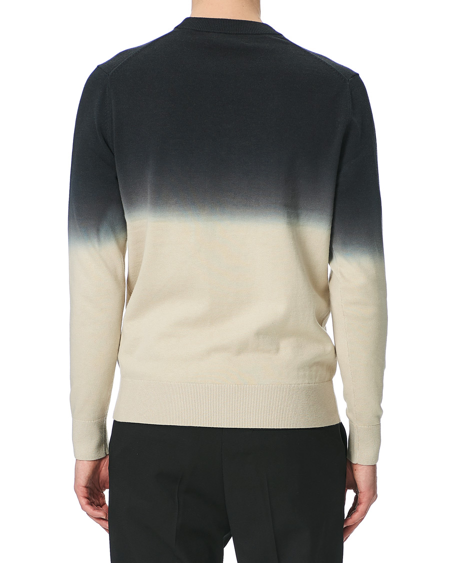 Herr | Tröjor | Calvin Klein | Dip Dyed Crew Neck Sweater Black