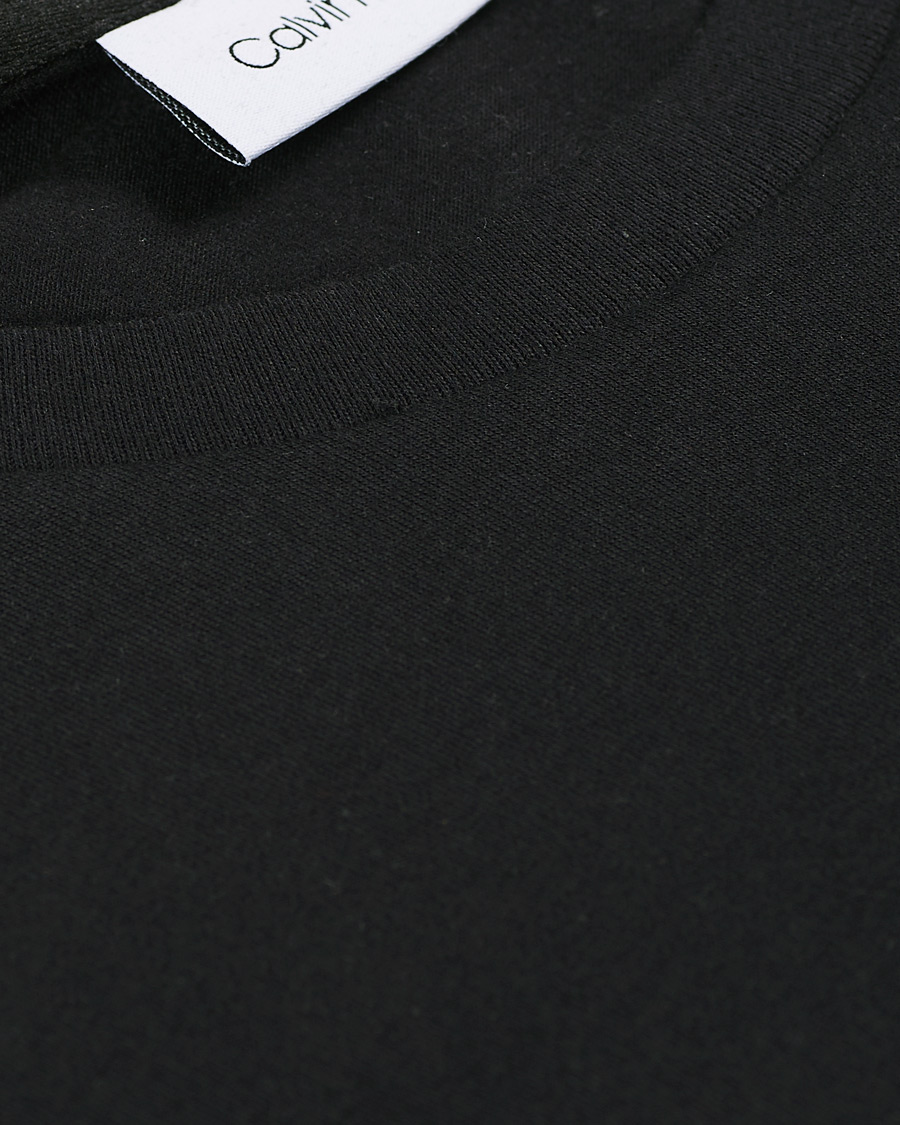 Herr | T-Shirts | Calvin Klein | Chest Box Logo Crew Neck Tee Black