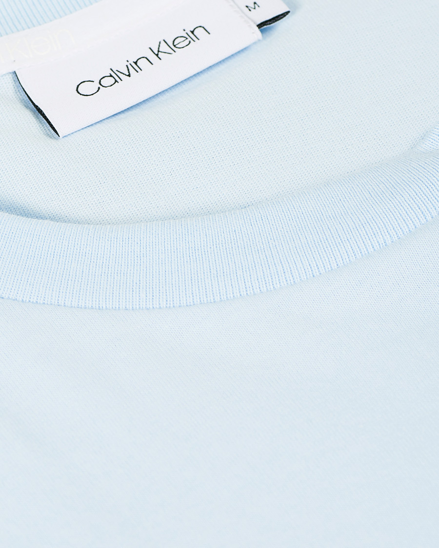 Herr | T-Shirts | Calvin Klein | Chest Logo Crew Neck Tee Kingly Blue