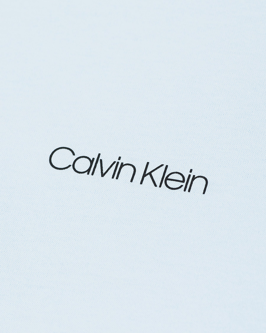 Herr | T-Shirts | Calvin Klein | Chest Logo Crew Neck Tee Kingly Blue