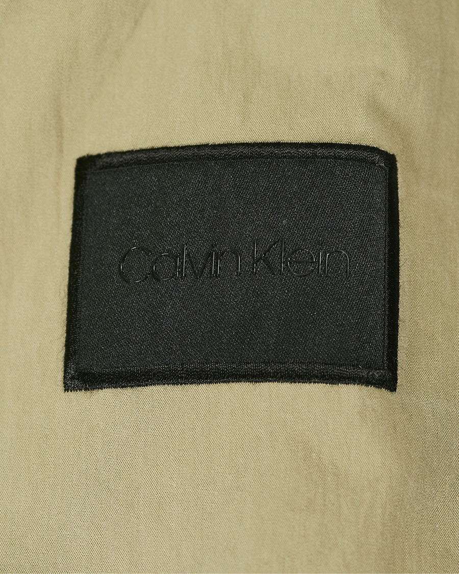 Herr | Calvin Klein Light Shirt Jacket Delta Green | Calvin Klein | Light Shirt Jacket Delta Green