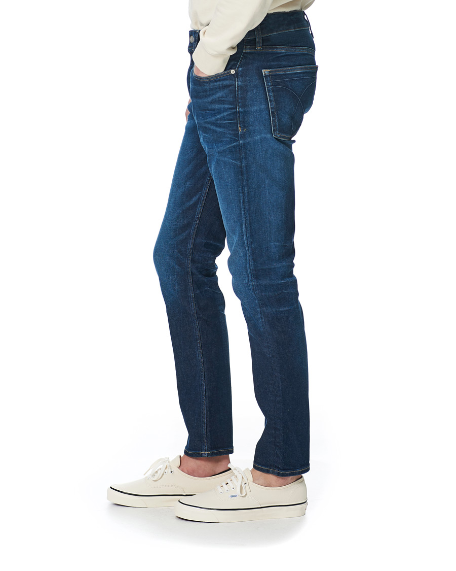Herr | Jeans | Calvin Klein Jeans | Slim Taper Stretch Jeans Dark Blue