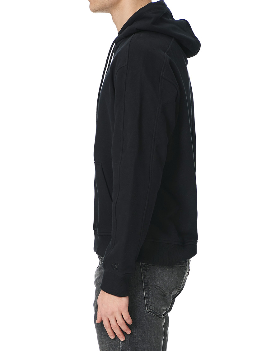 Herr | Tröjor | Calvin Klein Jeans | Micro Branding Hoodie Black
