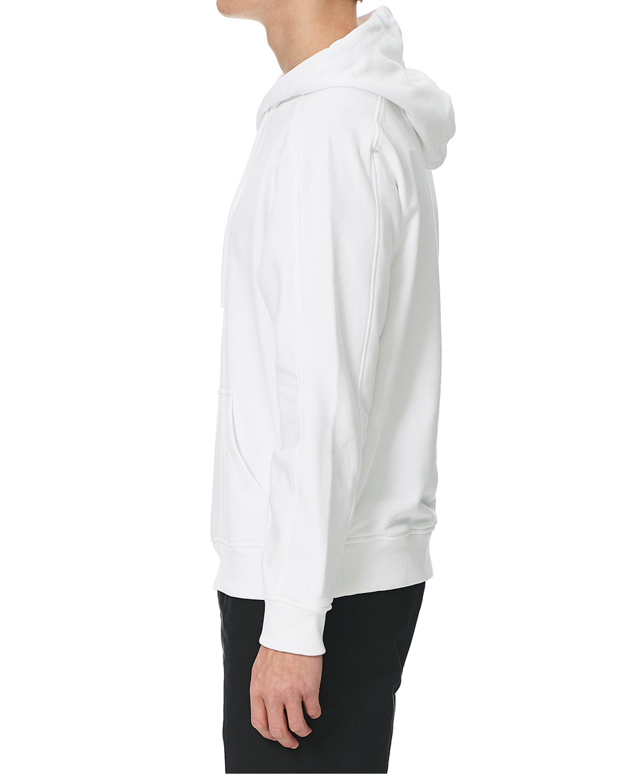 Herr | Tröjor | Calvin Klein Jeans | Micro Branding Hoodie White