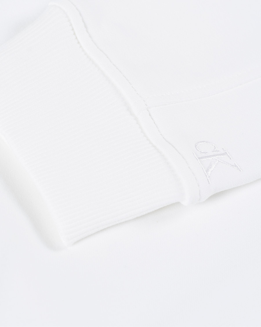 Herr | Tröjor | Calvin Klein Jeans | Micro Branding Hoodie White