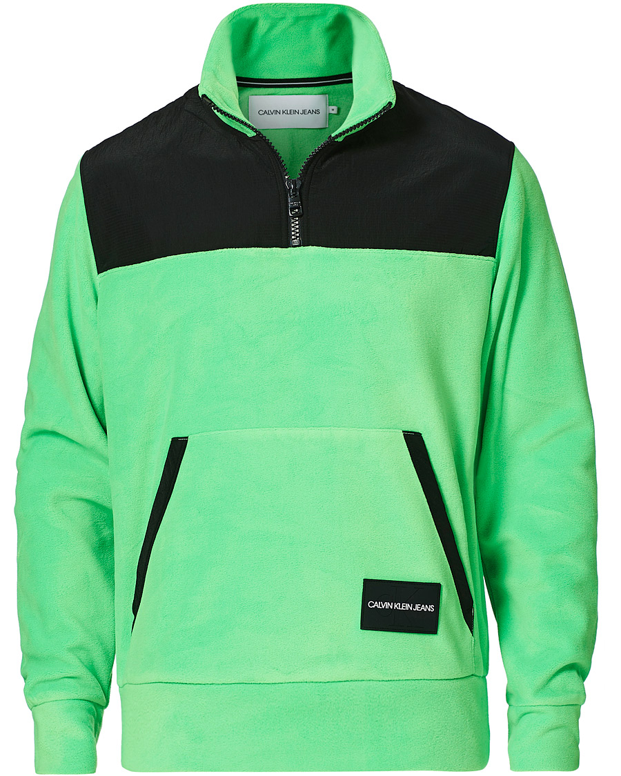 Herr | Tröjor | Calvin Klein Jeans | Polar Fleece Half Zip Andean Toucan