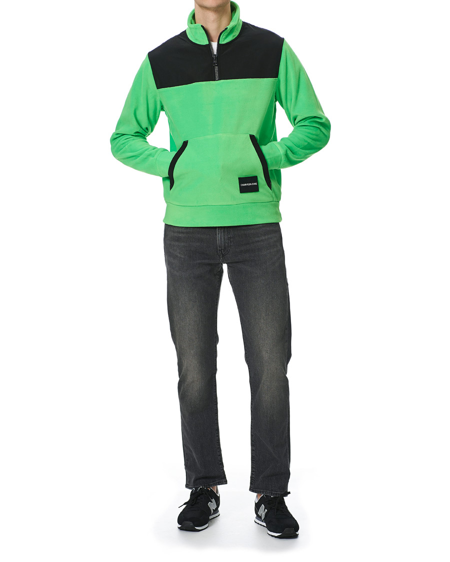 Herr | Tröjor | Calvin Klein Jeans | Polar Fleece Half Zip Andean Toucan