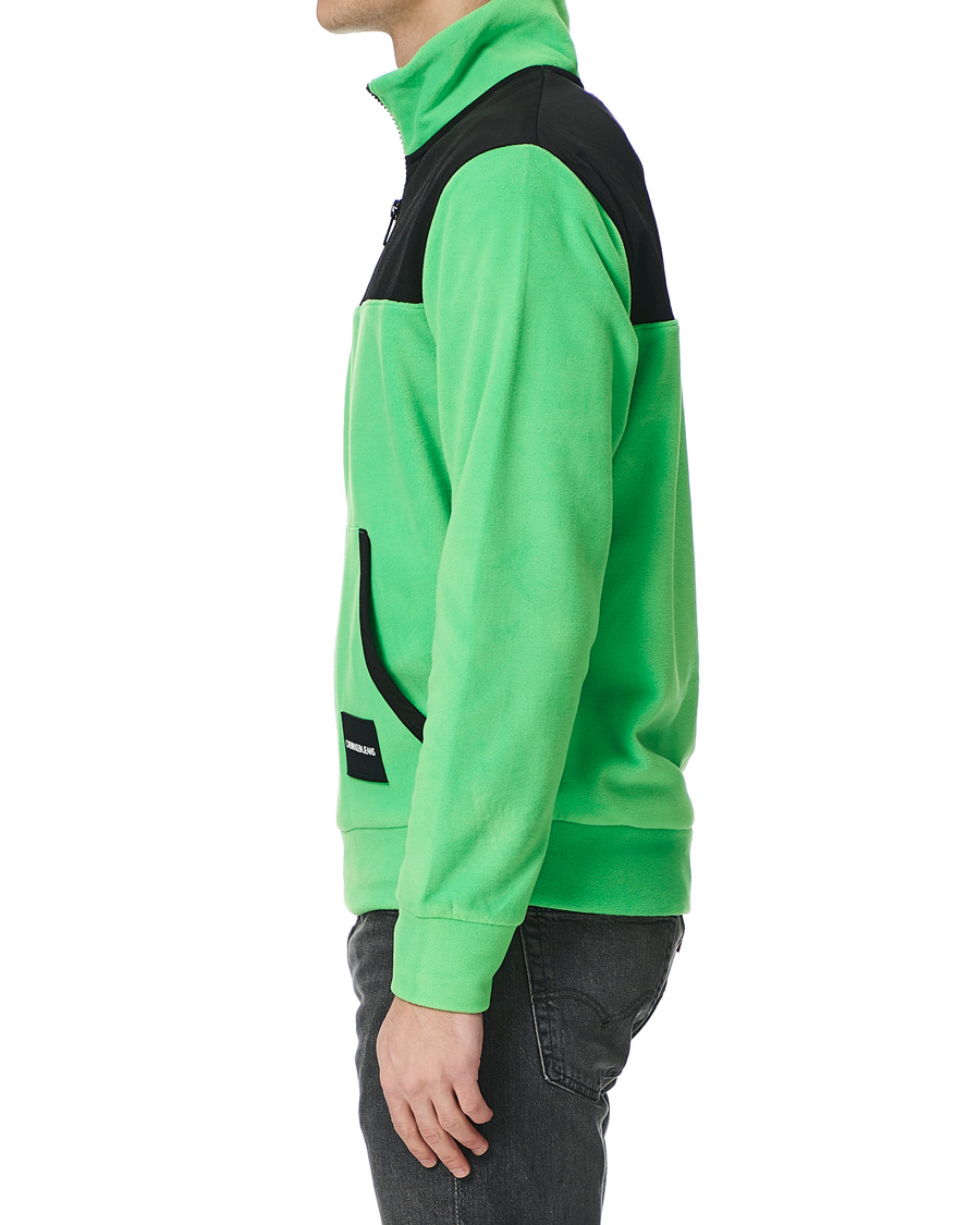 Herr | Tröjor | Calvin Klein Jeans | Polar Fleece Half Zip Andean Toucan