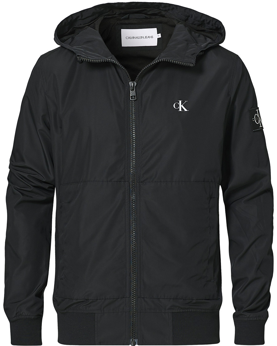Herr | Jackor | Calvin Klein Jeans | Essential Hooded Bomber Jacket Black