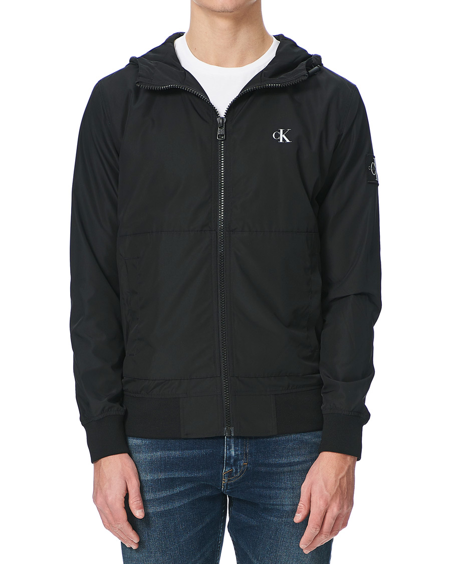 Herr | Jackor | Calvin Klein Jeans | Essential Hooded Bomber Jacket Black