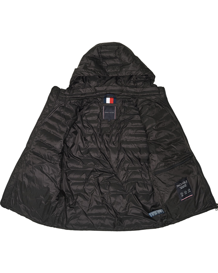 Herr | Jackor | Tommy Hilfiger | Packable Down Hooded Jacket Black