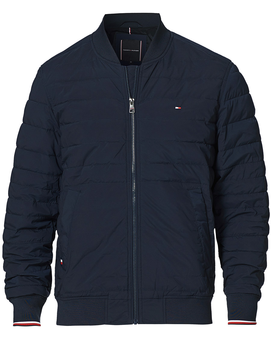 Herr | Jackor | Tommy Hilfiger | Flex Padded Bomber Jacket Desert Sky