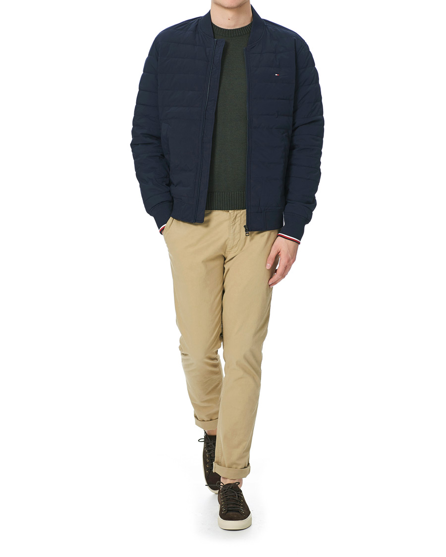 Herr | Jackor | Tommy Hilfiger | Flex Padded Bomber Jacket Desert Sky