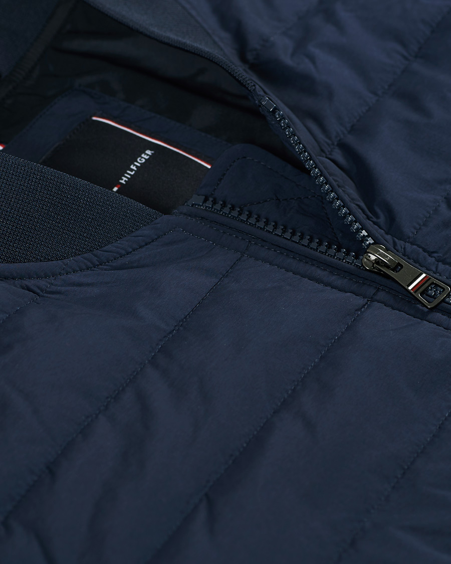 Herr | Jackor | Tommy Hilfiger | Flex Padded Bomber Jacket Desert Sky