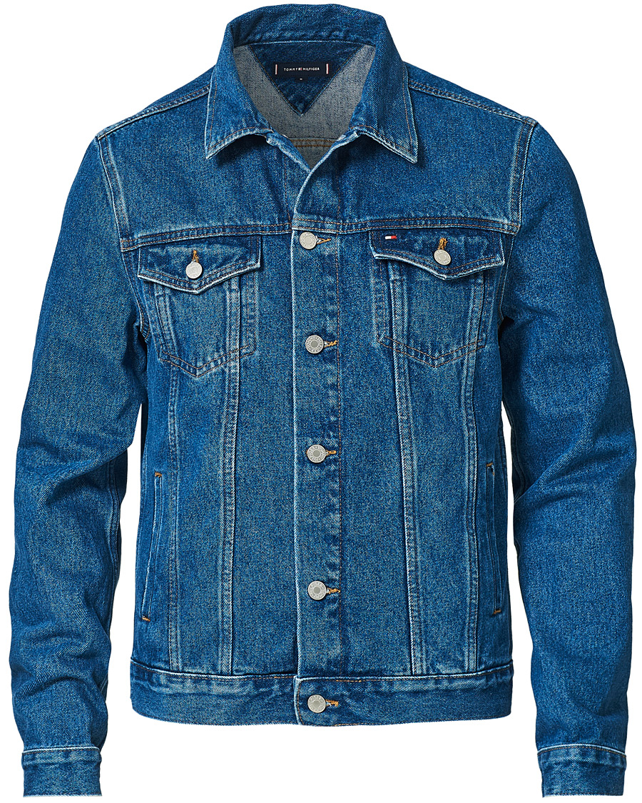 Herr | Jackor | Tommy Hilfiger | Trucker Denim Jacket Portland Indigo