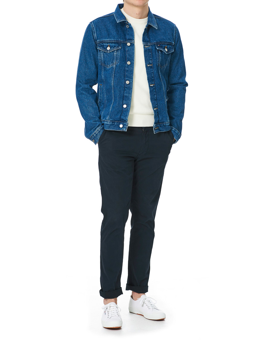Herr | Jackor | Tommy Hilfiger | Trucker Denim Jacket Portland Indigo