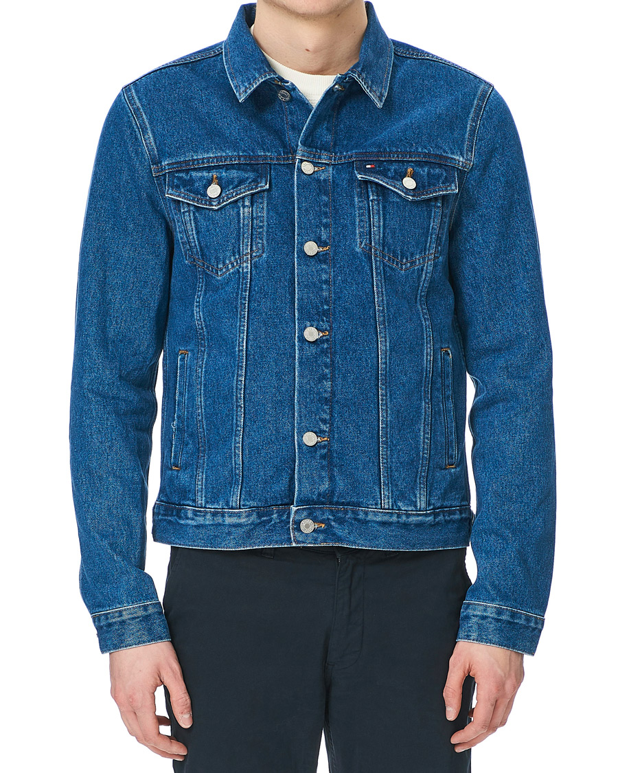 Herr | Jackor | Tommy Hilfiger | Trucker Denim Jacket Portland Indigo