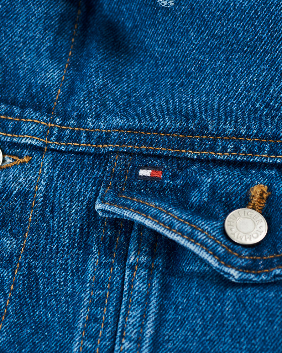 Herr | Jackor | Tommy Hilfiger | Trucker Denim Jacket Portland Indigo
