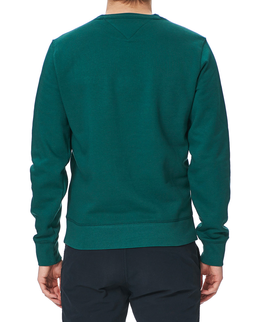 Herr | Tröjor | Tommy Hilfiger | Logo Crew Neck Sweatshirt Rural Green
