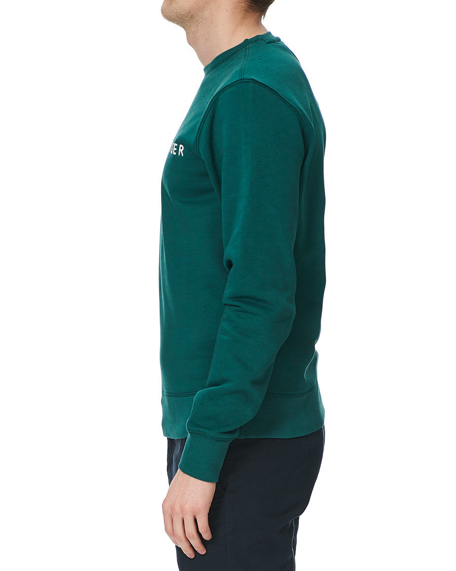 Herr | Tröjor | Tommy Hilfiger | Logo Crew Neck Sweatshirt Rural Green